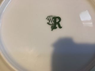 6 Platos merienda Porcelana Vista Alegre Portugal