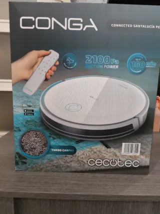 (Precintado) Cecotec Conga Robot Aspirador