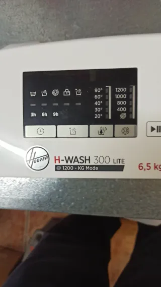 Panel de control lavadora Hoover H-WASH 300