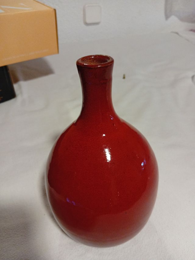 Jarrón Valls Rojo Cerámica