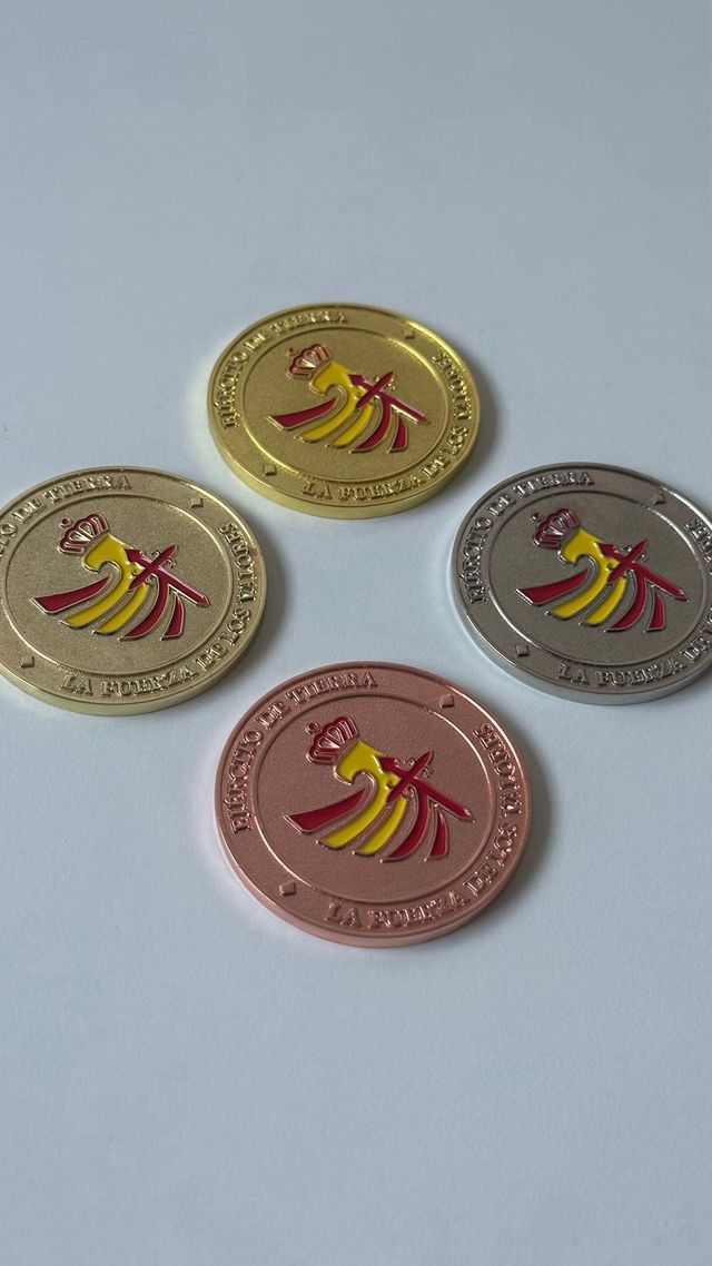 Lote 4 Monedas Brigada Almogávares VI