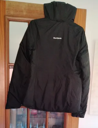 Chaqueta Desigual Reversible Negra