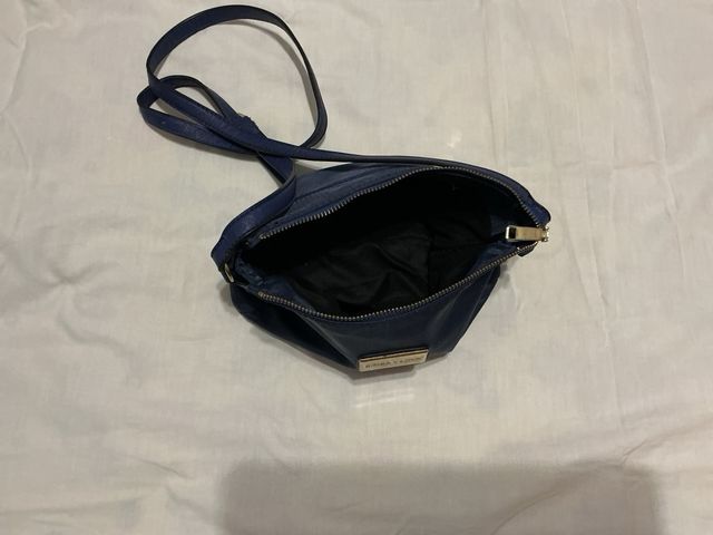 Bolsa transversal azul