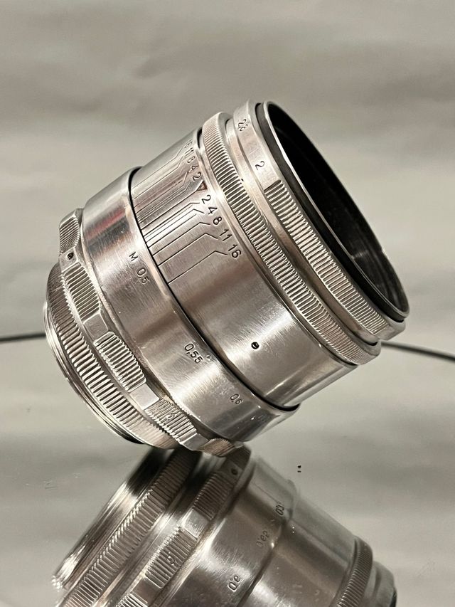 Helios 44 Plateado Raro