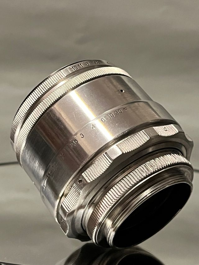 Helios 44 Plateado Raro