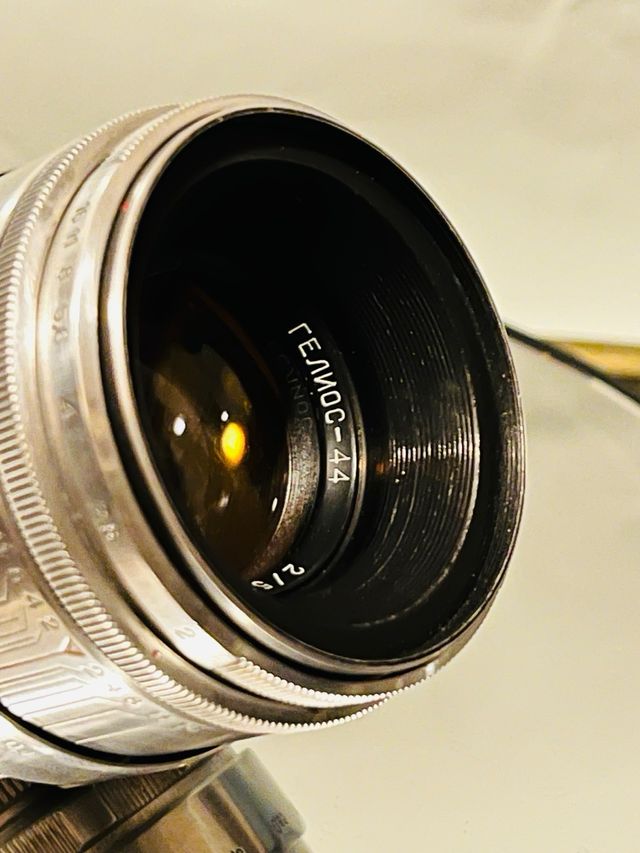 Helios 44 Plateado Raro