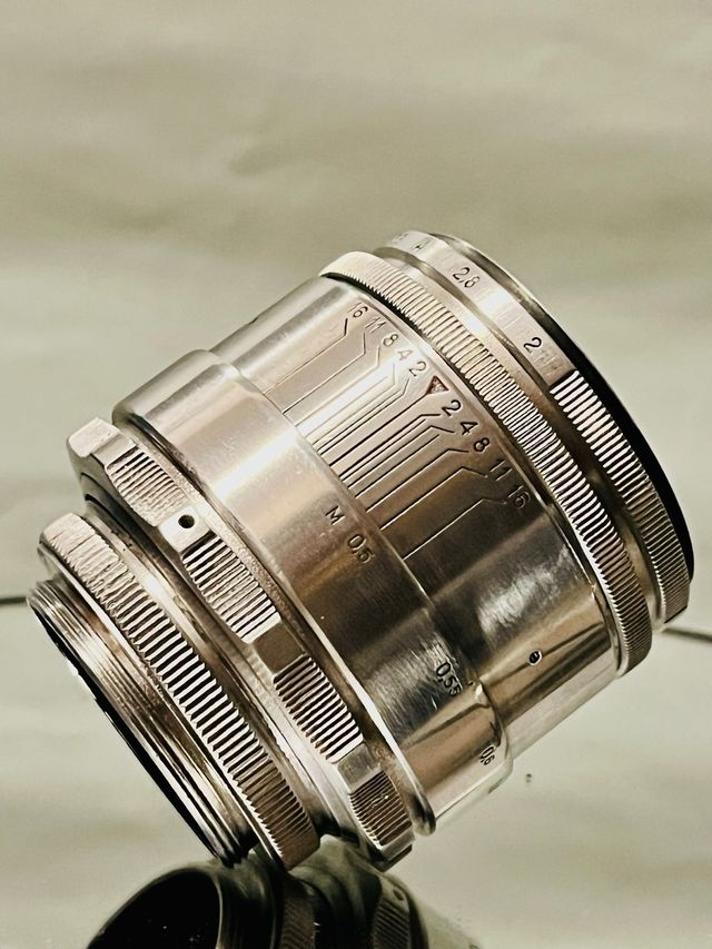 Helios 44 Plateado Raro