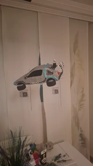Maqueta DeLorean Volador Regreso al Futuro