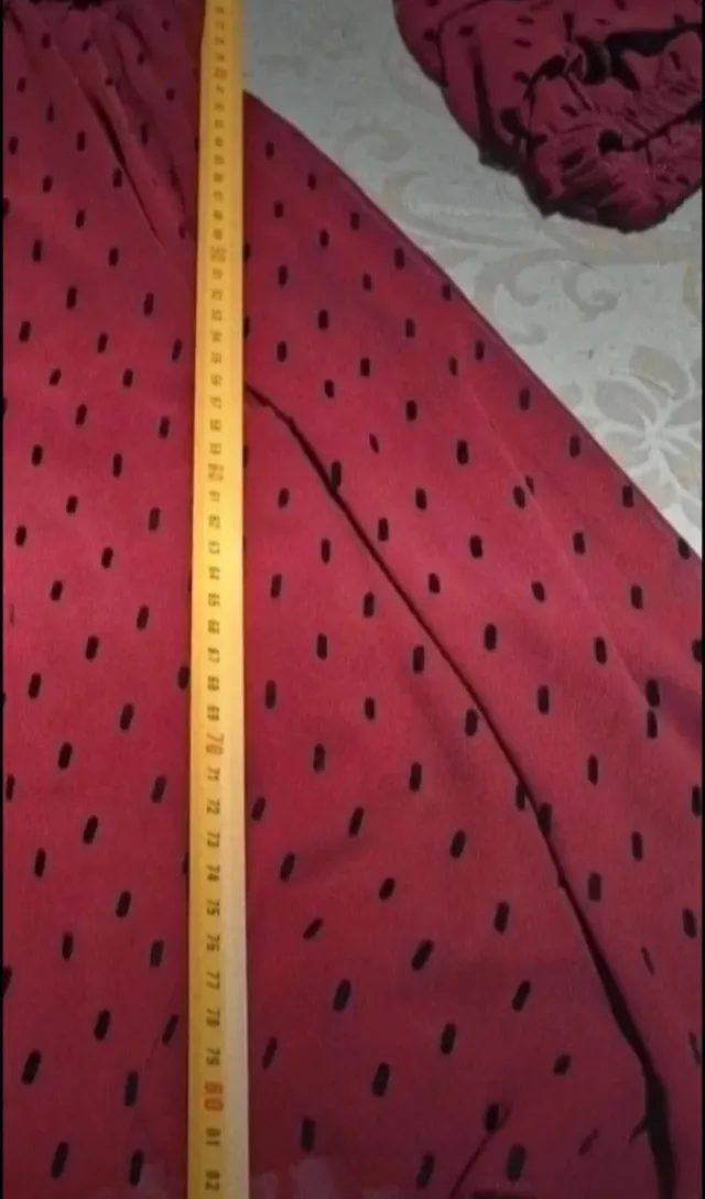 Vestido mujer burdeos