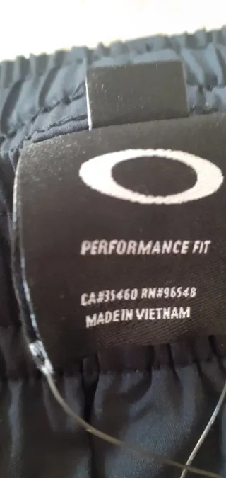 Pantaloni sportivi Oakley neri/grigi