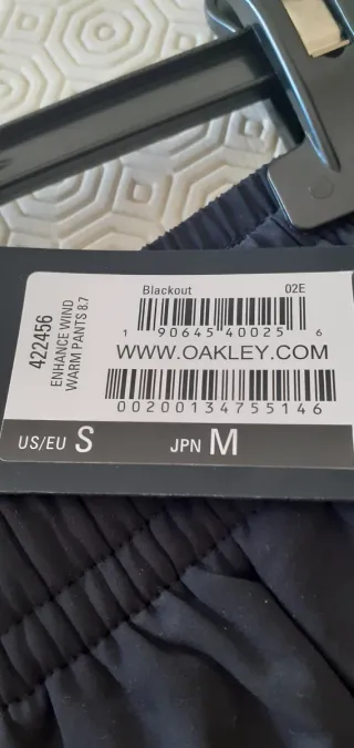 Pantaloni sportivi Oakley neri/grigi