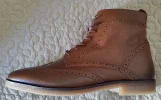 Botas de piel marrones T45 NUEVAS