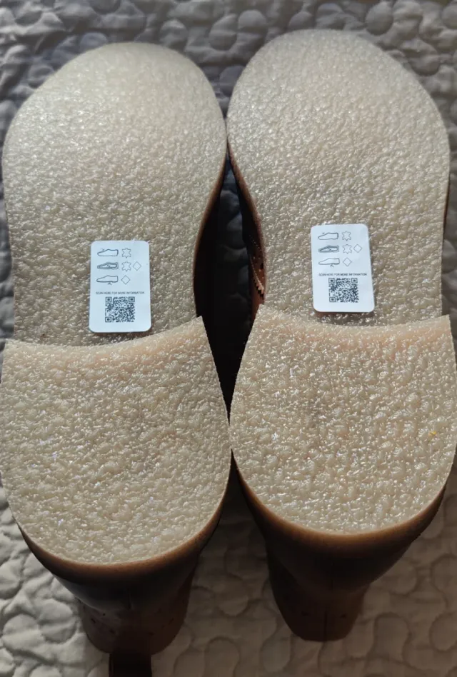 Botas de piel marrones T45 NUEVAS