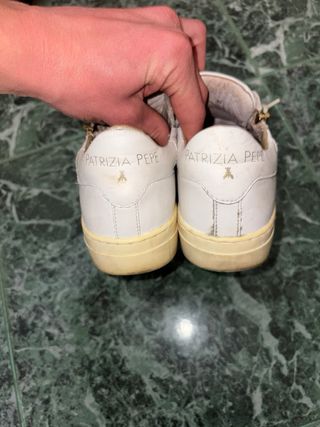 Sneakers Patrizia Pepe bianche donna taglia 36