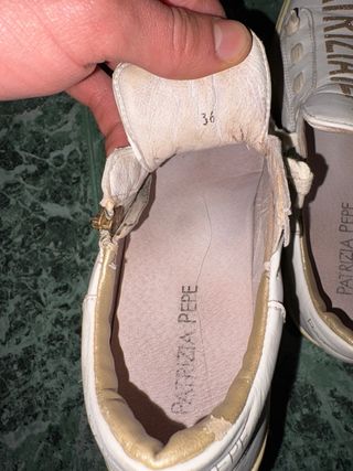 Sneakers Patrizia Pepe bianche donna taglia 36