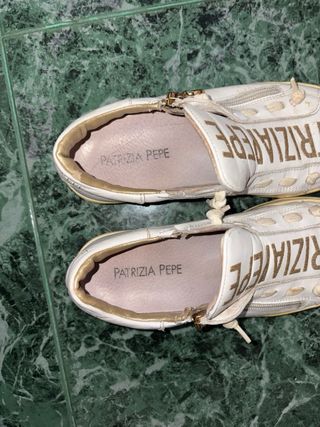 Sneakers Patrizia Pepe bianche donna taglia 36