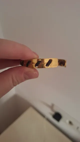 Pulsera Loewe Vintage Tortoise y Dorada