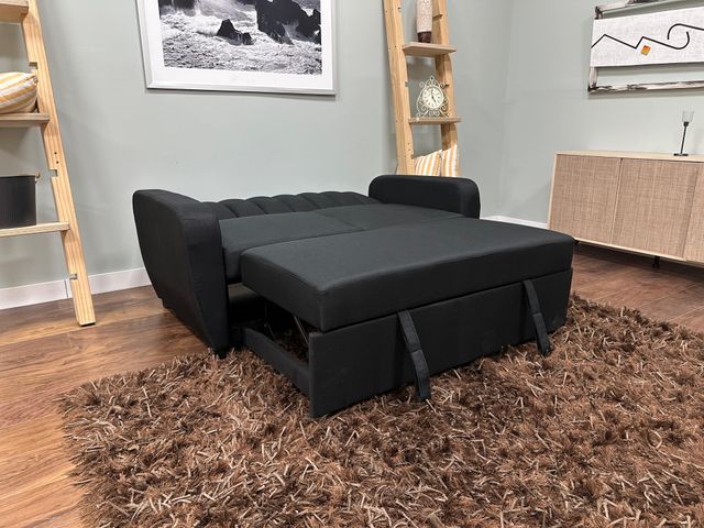 Sofá Cama Gris Tela