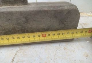 Cepillo de carpintero antiguo