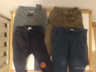Lote de pantalones infantiles 18/ 24 meses