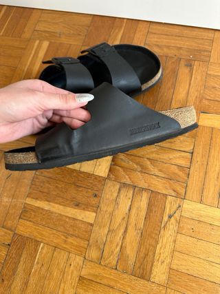 Chanclas Birkenstock Negras Talla 39