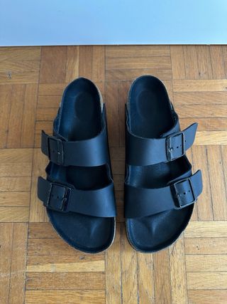 Chanclas Birkenstock Negras Talla 39