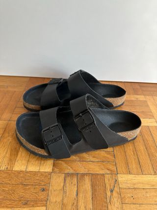Chanclas Birkenstock Negras Talla 39