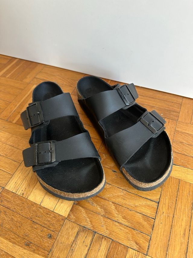 Chanclas Birkenstock Negras Talla 39