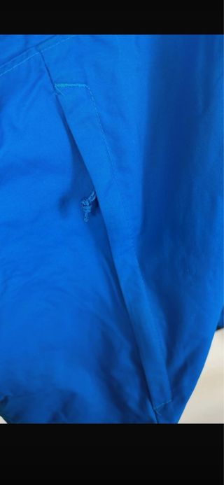 Chaqueta Columbia Impermeable Azul Marino y Azul