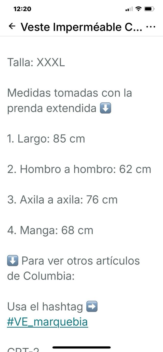 Chaqueta Columbia Impermeable Azul Marino y Azul