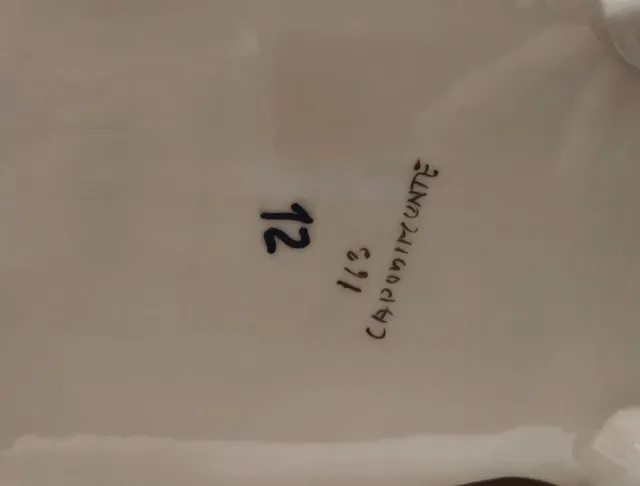 Portagioie Capodimonte Cherubini in Porcellana