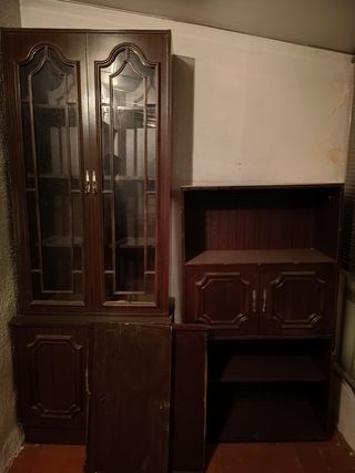 Lote completo muebles y objetos vintage