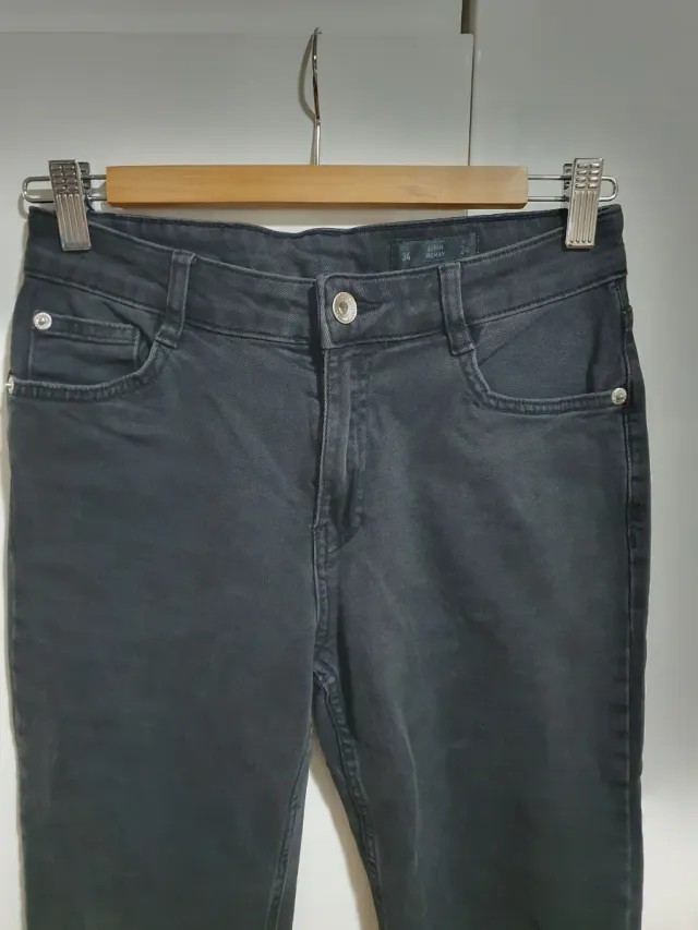 Pantalón vaquero Lefties mujer negro