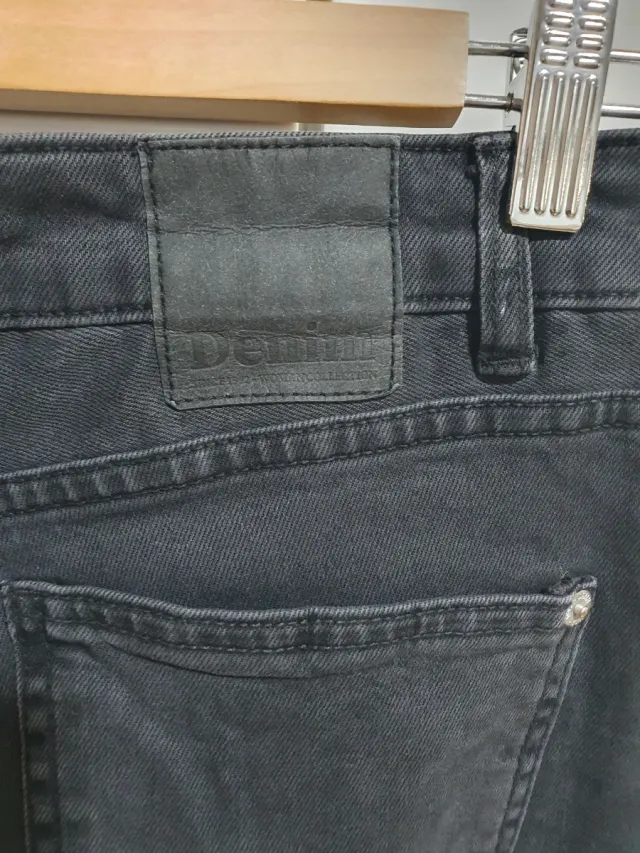 Pantalón vaquero Lefties mujer negro