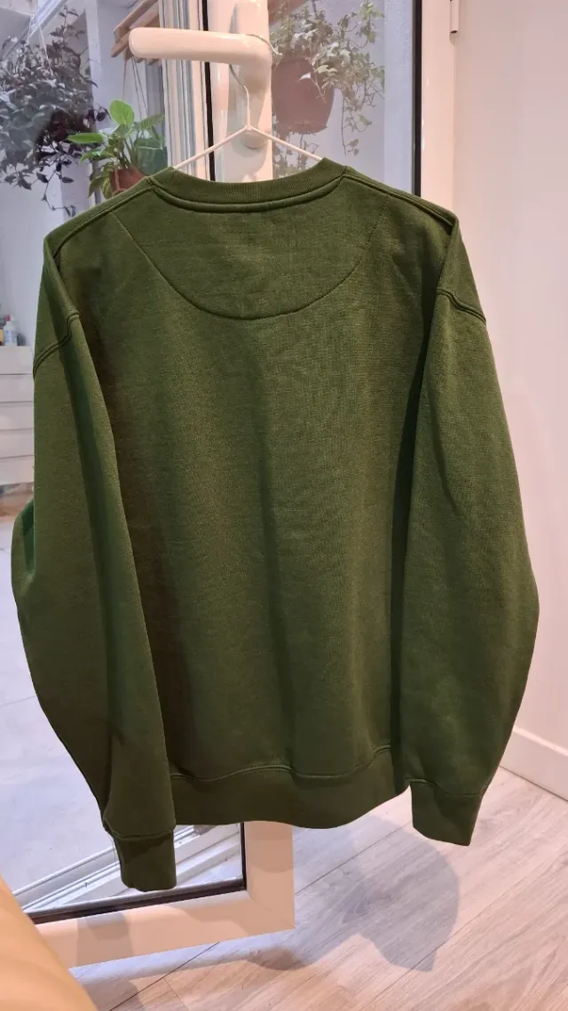 Sudadera verde