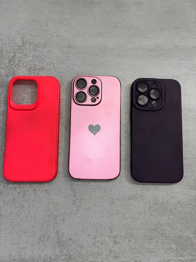 Fundas iPhone (3 unidades)