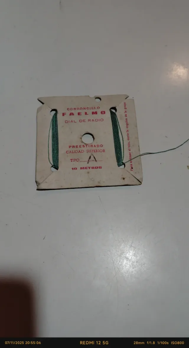 Cuerda para dial de radio Faelmo