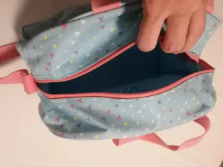 Bolsa de viaje infantil con diseño musical