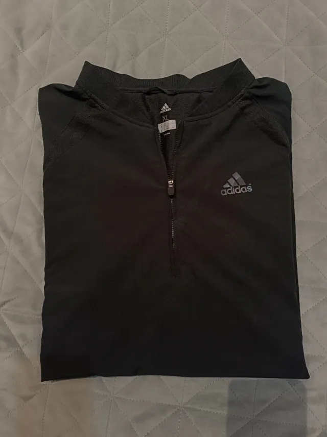 Giacca Adidas Baseball Mezza Zip XL