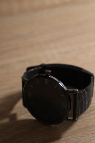 Reloj Cuarzo Ultrafino Negro