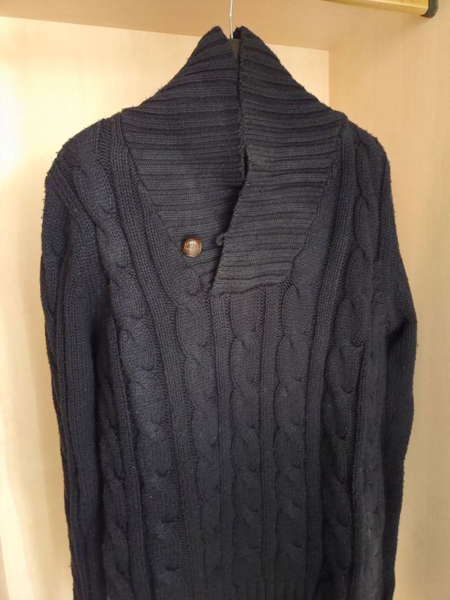 Jersey de hombre negro talla L