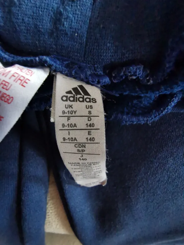 Pantalón Chándal Adidas Azul y Rosa