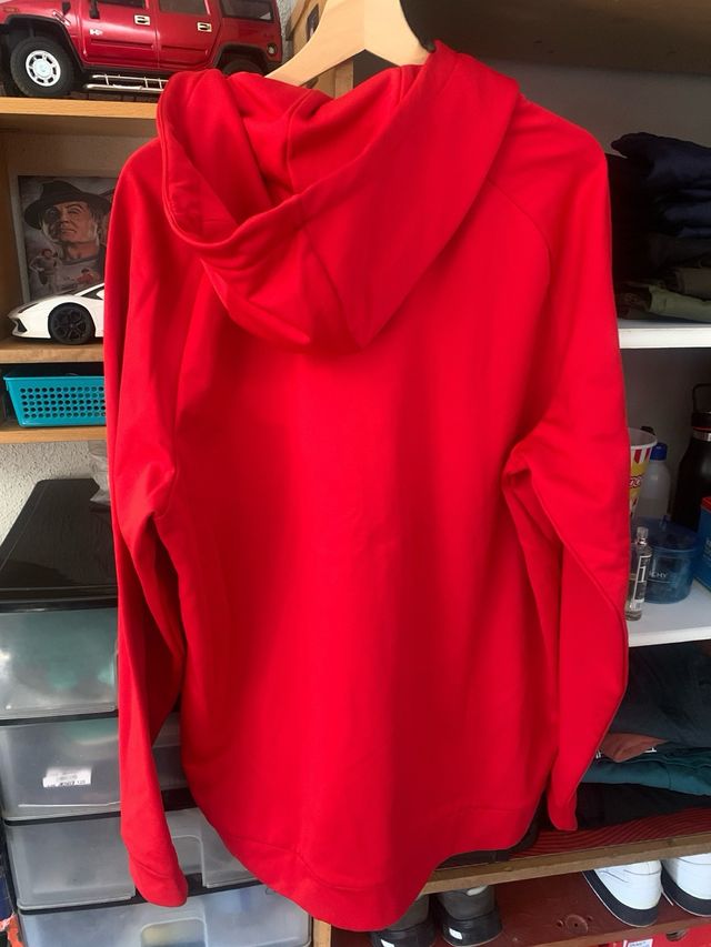 Sudadera Nike Roja con Cremallera