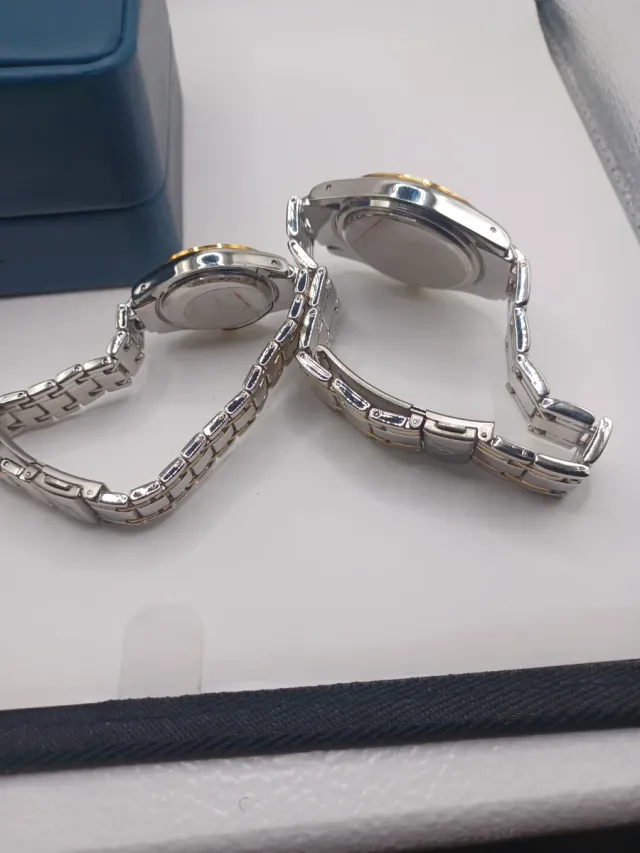 Orologio CHALISSON Uomo Donna Blu Oro