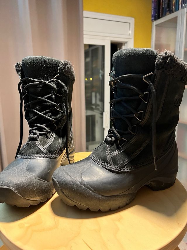 Botas de Nieve Sorel Negras