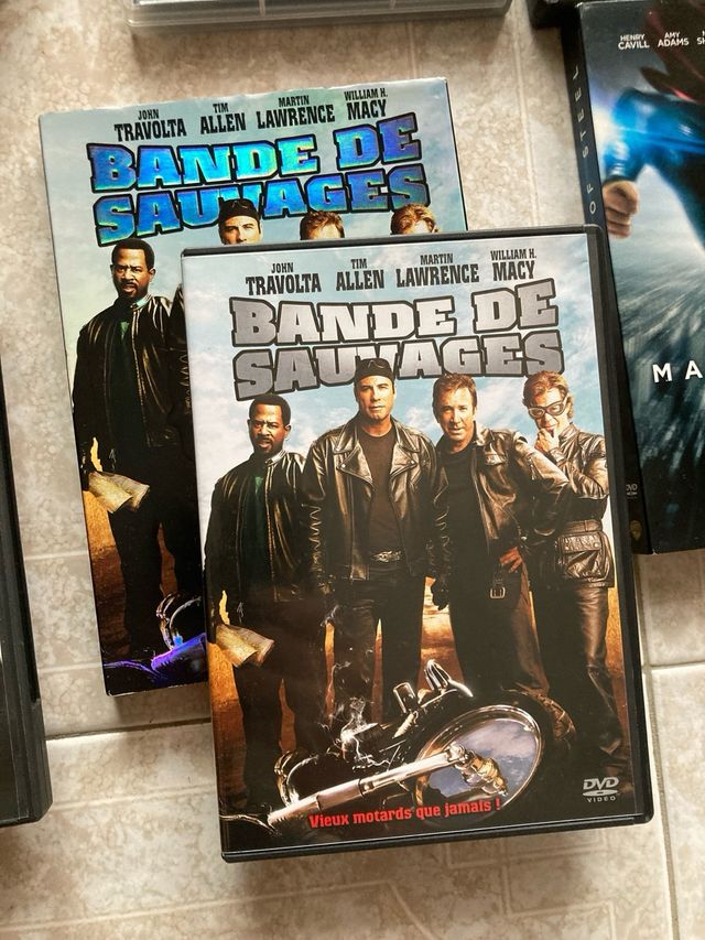 Lote 6 Filmes DVD: Fantásticos, Daredevil, Bionicl