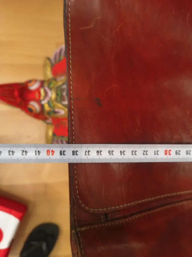 Valigetta per avvocato in pelle a tracolla