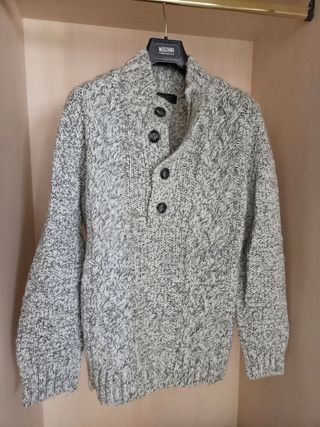 Jersey de hombre gris talla L