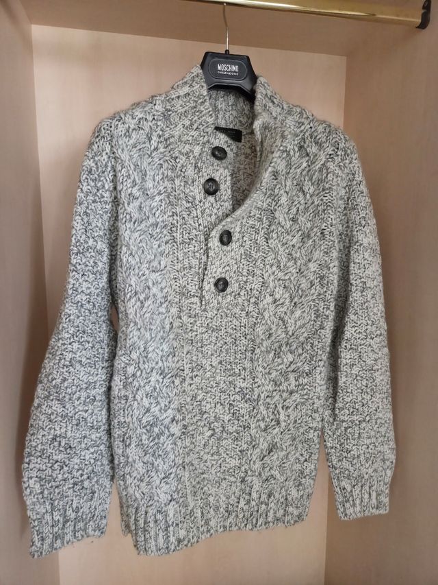 Jersey de hombre gris talla L