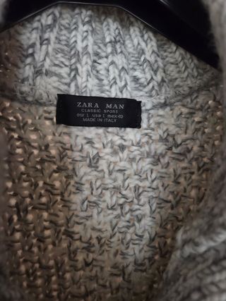 Jersey de hombre gris talla L